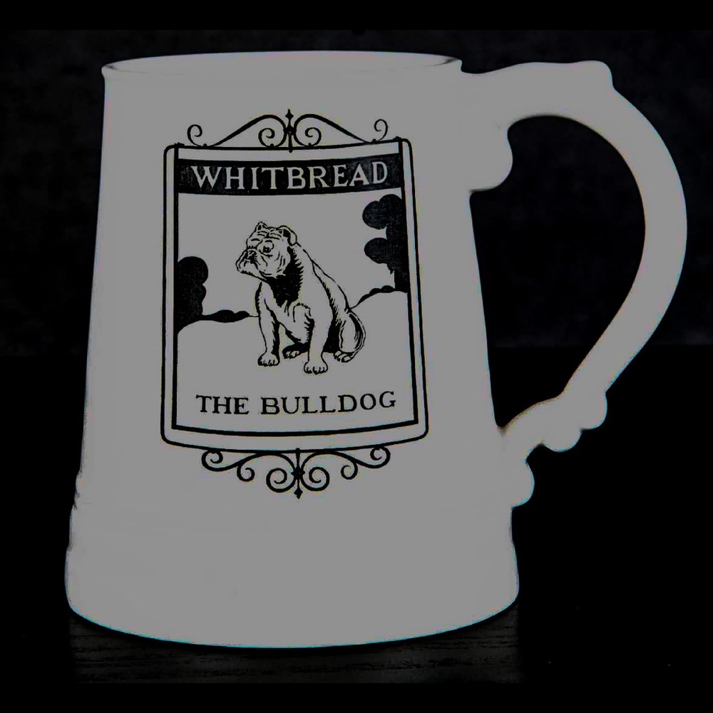 Spode Vintage Whitebread The Bulldog Beer Mug